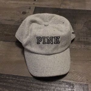 PINK Victoria's Secret Wool Baseball Hat